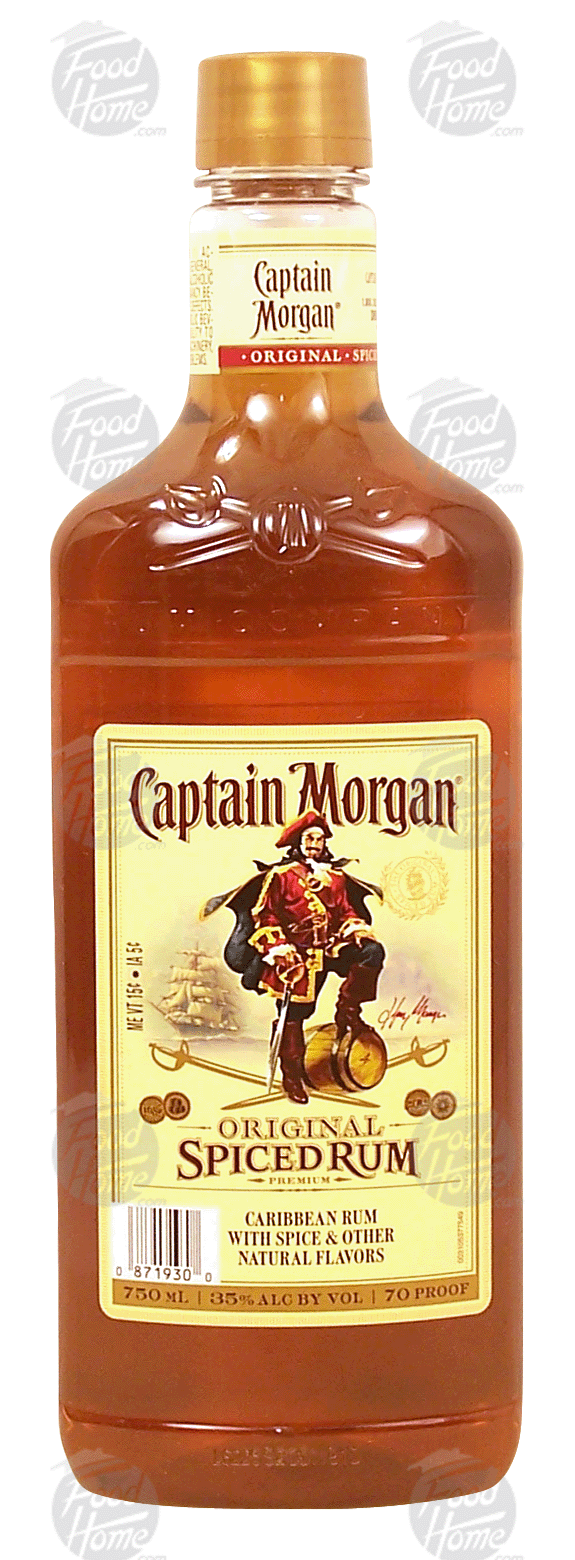 Captain Morgan Original caribbean spiced rum, 35% alc. by vol. Full-Size Picture